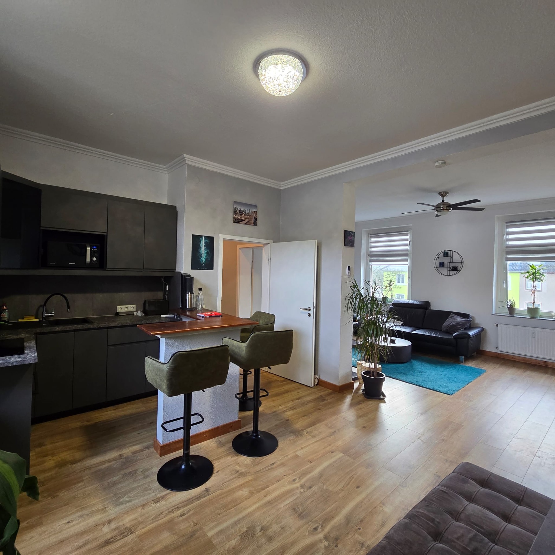 Gepflegte Etagenwohnung in Herne-Süd - Wohnküche